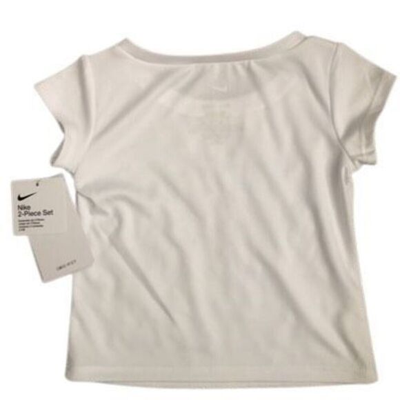 Nike Little girls 2PC Shorts Set Sunset Pulse Size 24 M - Picture 3 of 8